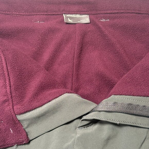 Eddie Bauer Women's Flexion Polar Fleece Lined Pants size 16 - Picture 8 of 10